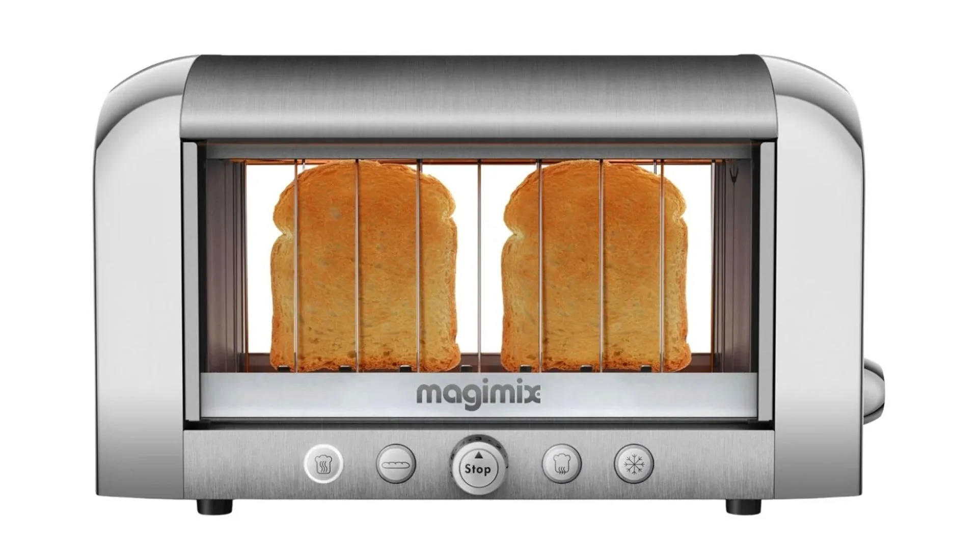 Magimix 2 Slice Vision Toaster Mirror Chrome