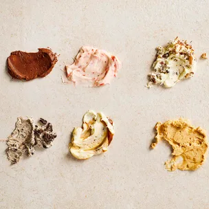 Different buttercream icing flavours