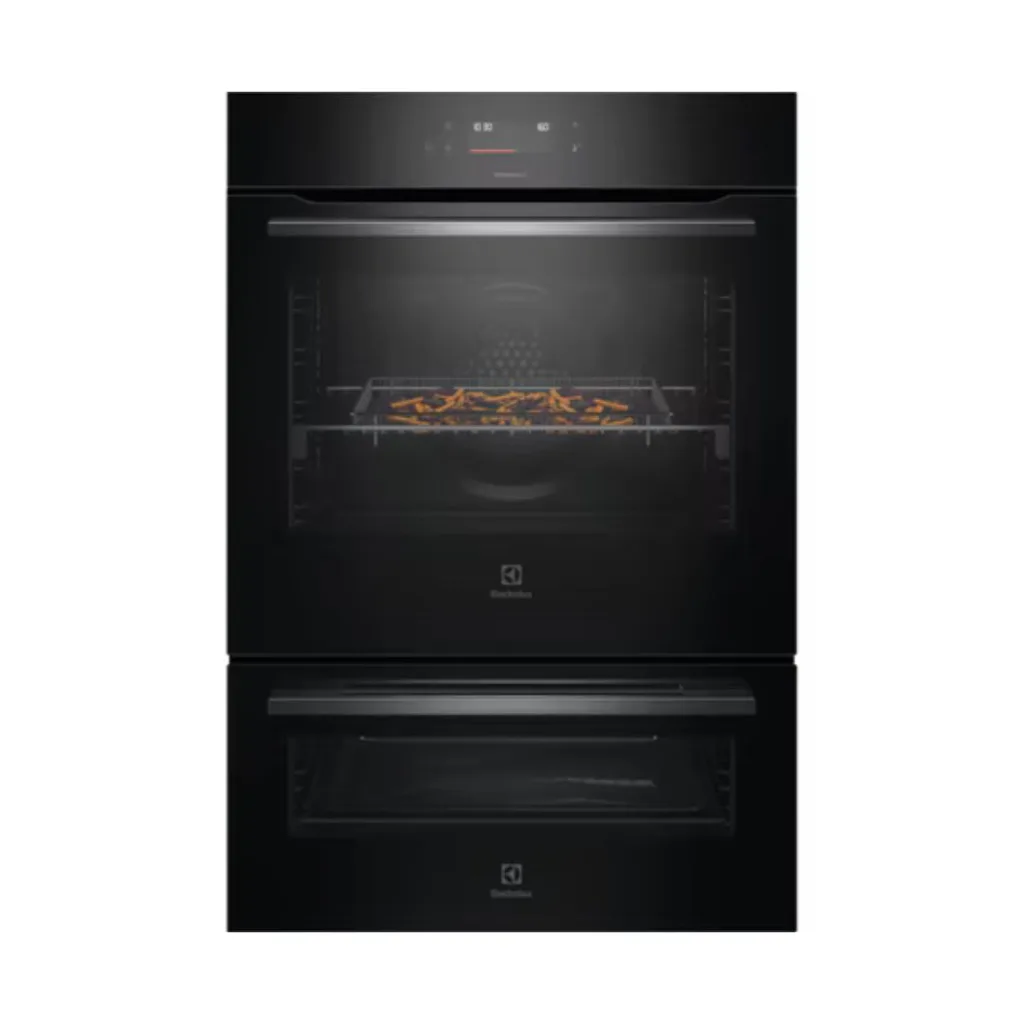 Electrolux Pyrolytic Double Oven With SteamBake