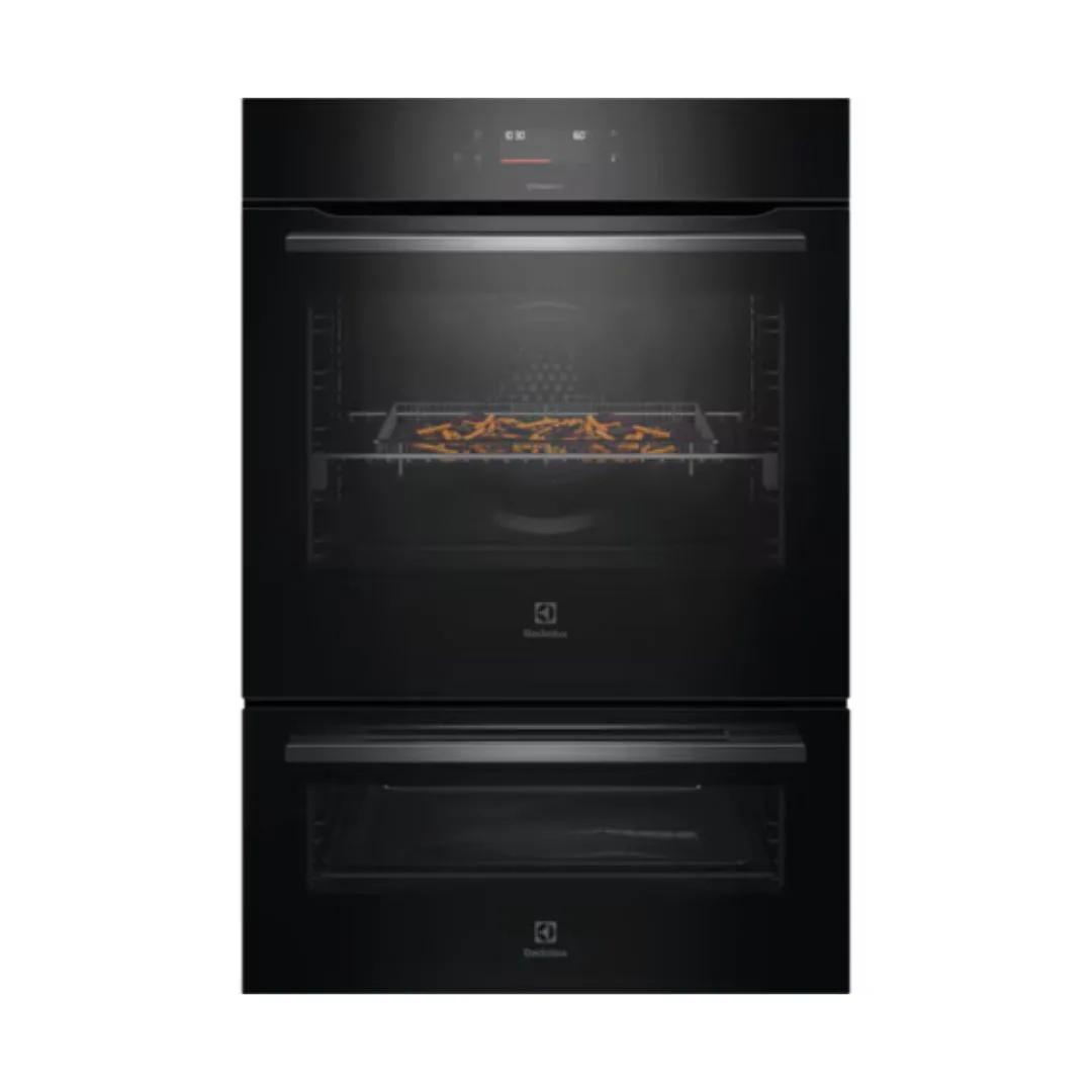 Electrolux Pyrolytic Double Oven With SteamBake
