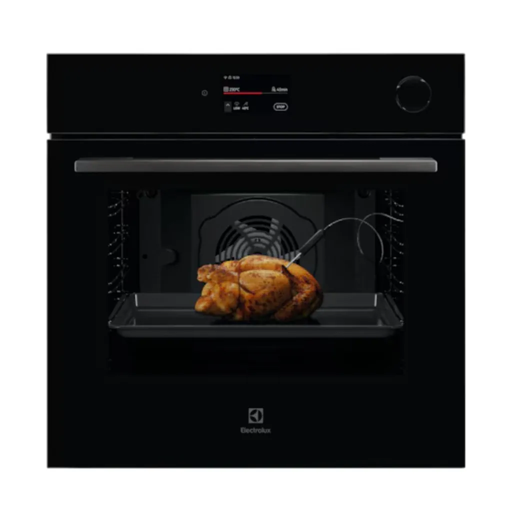 Electrolux Pyrolytic Oven with SteamCrisp & Food Probe