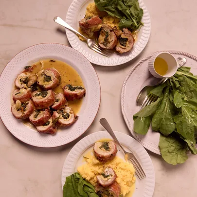 Laura Sharrad’s chicken involtini