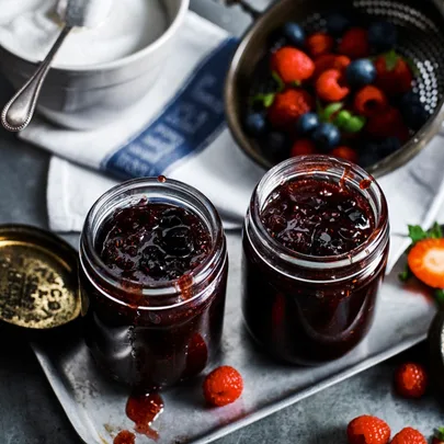 Mixed berry jam