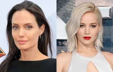 Angelina Jolie and Jennifer Lawrence Discuss Donald Trump