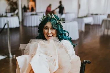 You have to see this once-paralysed bride dance at her wedding