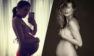 Lovely baby bumps: what’s with the rise of naked pregnant selfies?