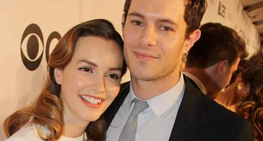 Adam Brody And Leighton Meester Make Rare Appearance At Golden Globes