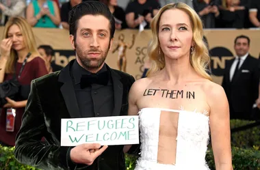 SAG Awards dominated by refugee protests