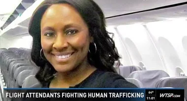 Flight Attendant Saves Girl From Human Trafficking