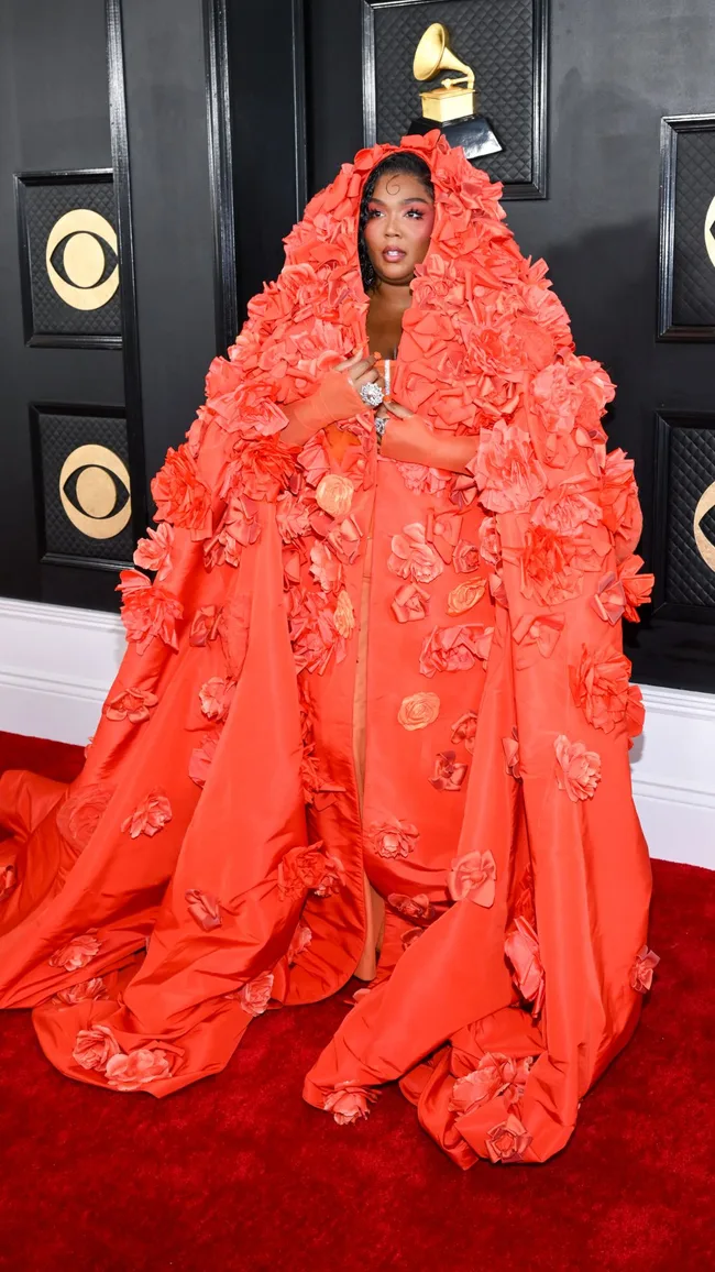 Lizzo Grammys Red Carpet