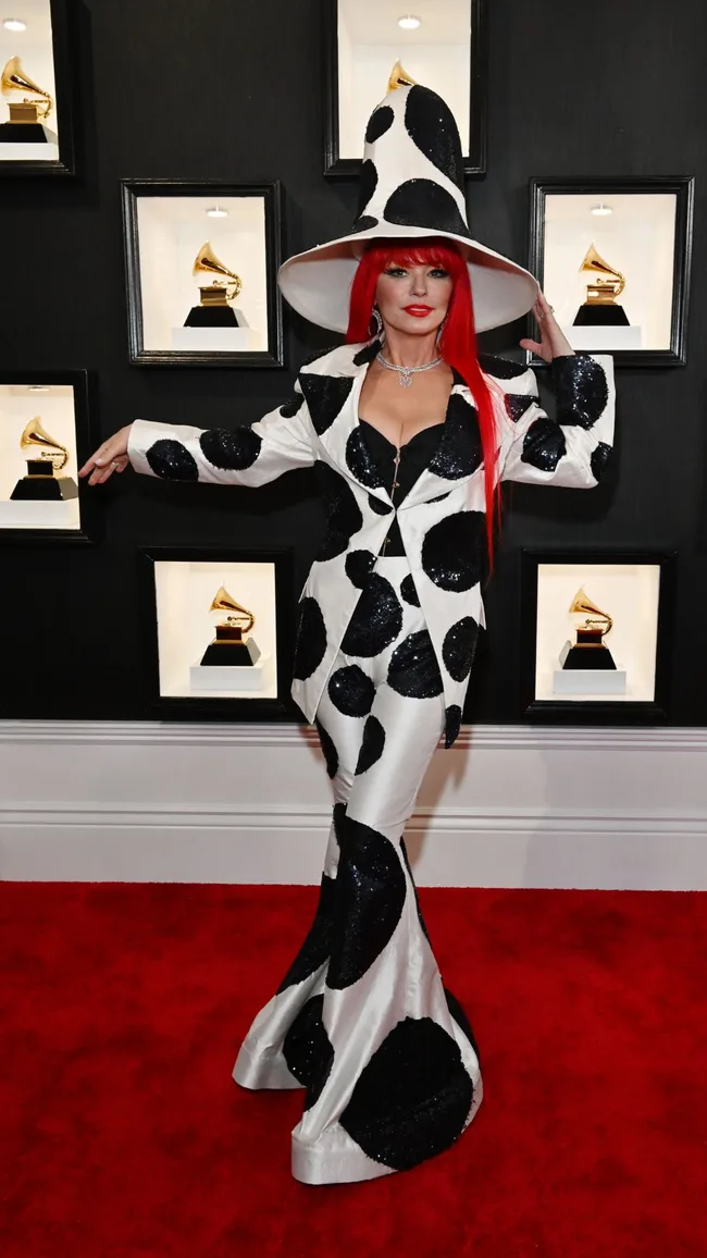 Shania Twain Grammys Red Carpet