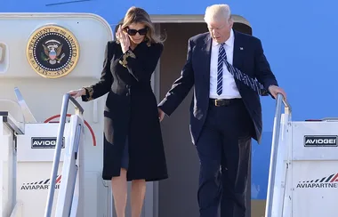 Melania Trump Just Swatted Her Husband’s Hand Away – Again