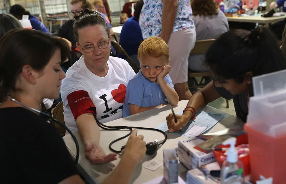 pop-up health clinic in US