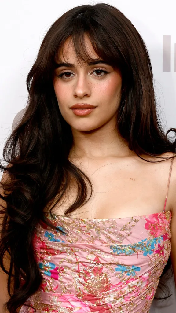 Camila Cabello Fringe Hairstyle