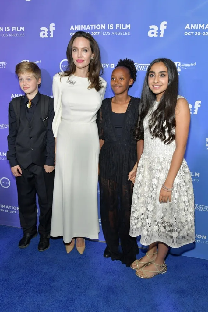 Angelina Jolie Shiloh Zahara Jolie-Pitt