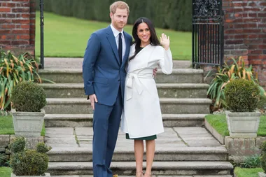 Meghan Markle’s White Engagement Coat Crashed The Brand’s Website