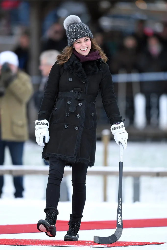 kate middleton ice hockey