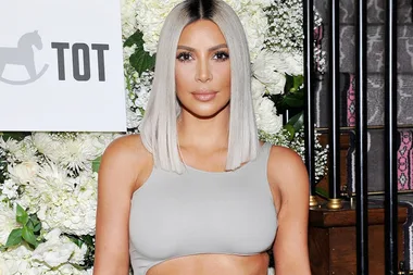 Kim Kardashian Was The First Person To Hold Her Newborn Baby