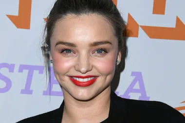 Pregnant Miranda Kerr Shows Off Baby Bump In Minidress