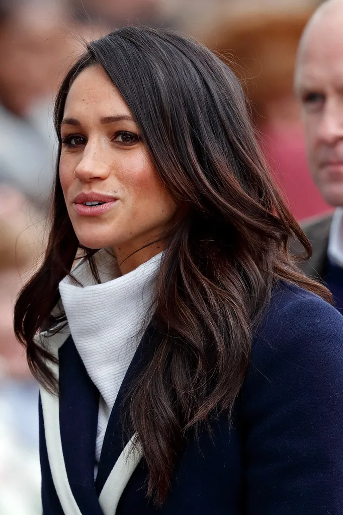 meghan markle red hair