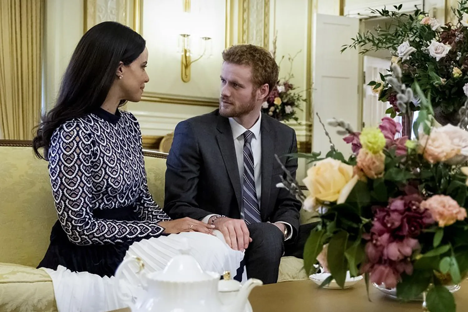 Not One, But Two Royal Wedding Guests Wore Meghan Markle’s Dress From The Lifetime Telemovie