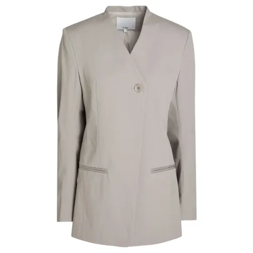 TIBI Wool-Blend Twill Balzer