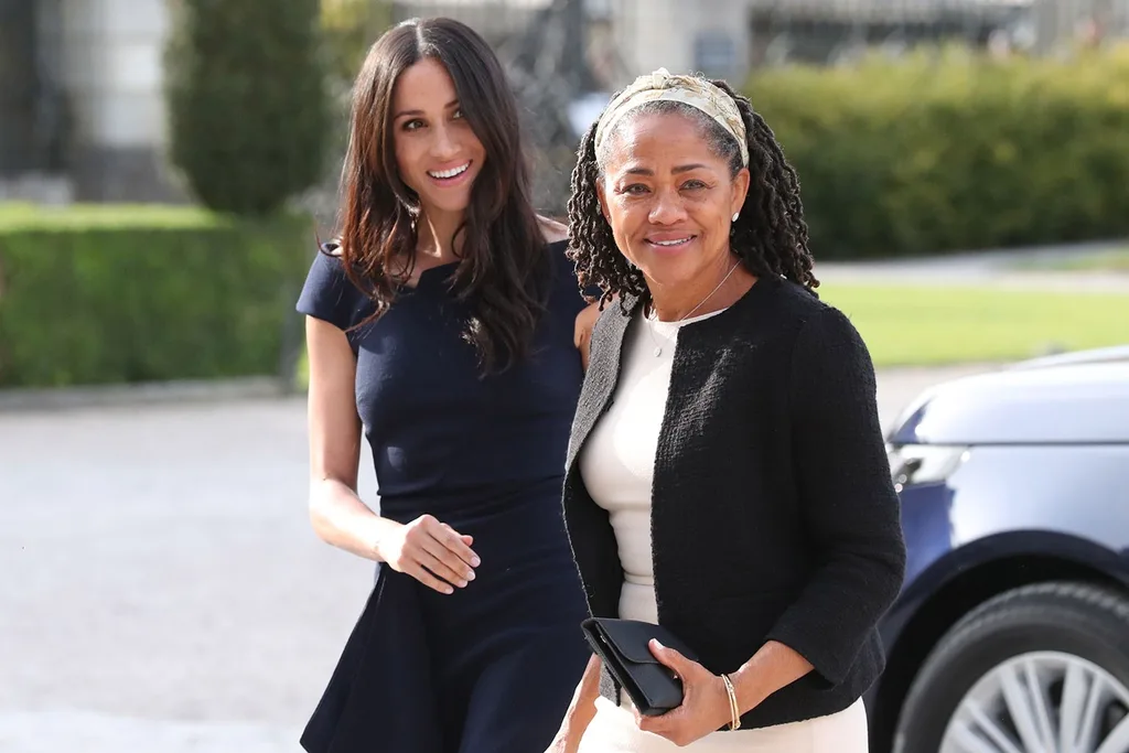 Meghan Markle and Doria Ragland arrive at Cliveden House hotel In May 2018