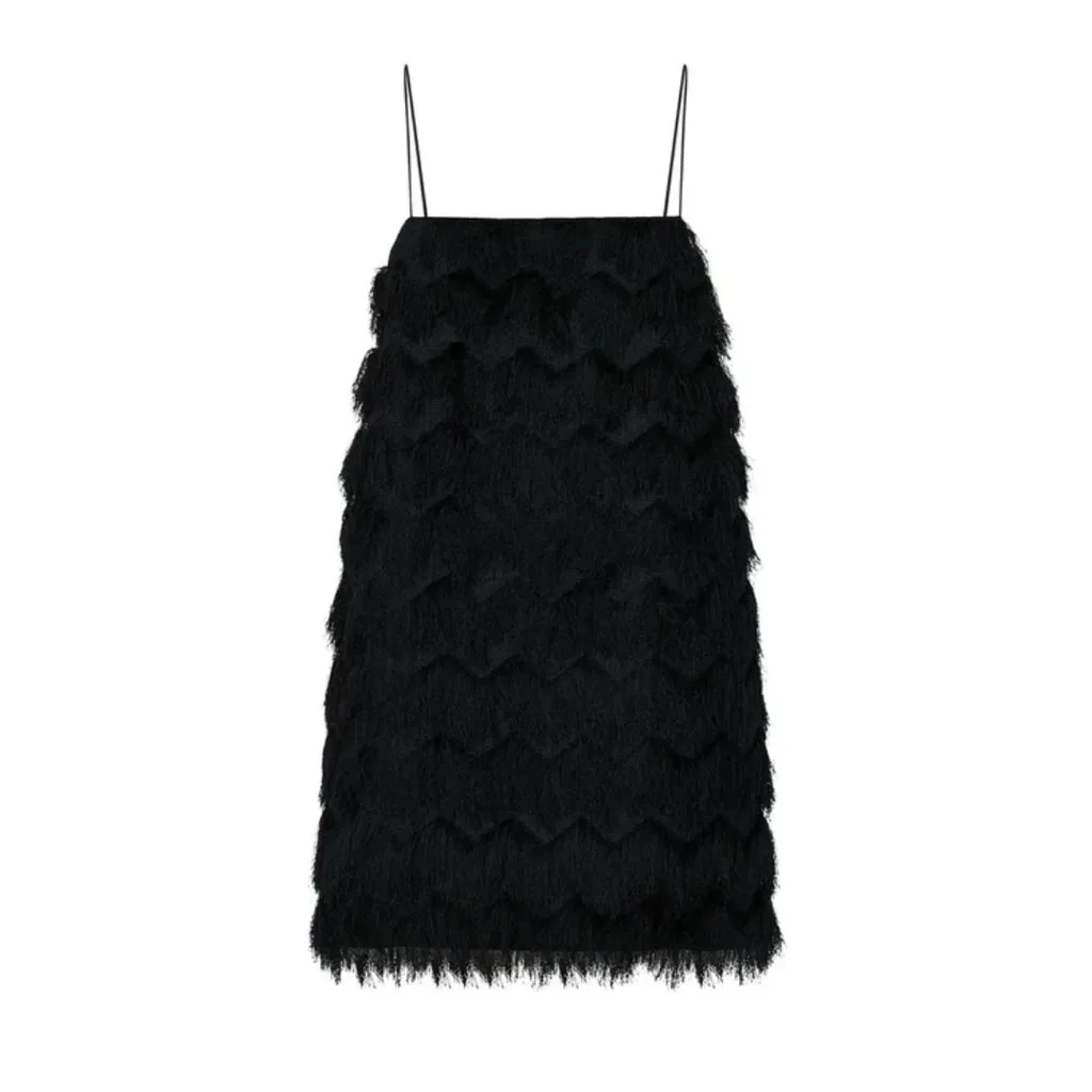 black mini dress to wear to a wedding