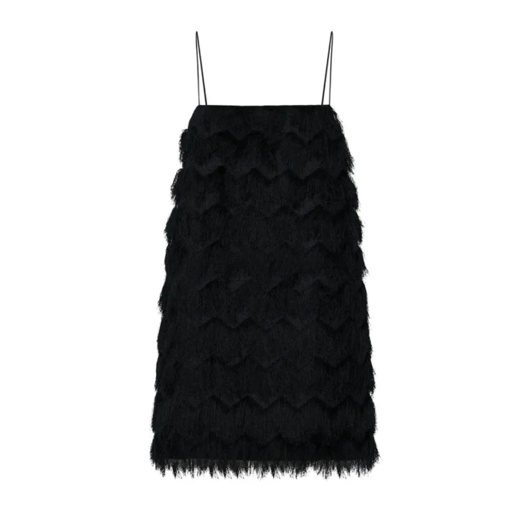 black mini dress to wear to a wedding