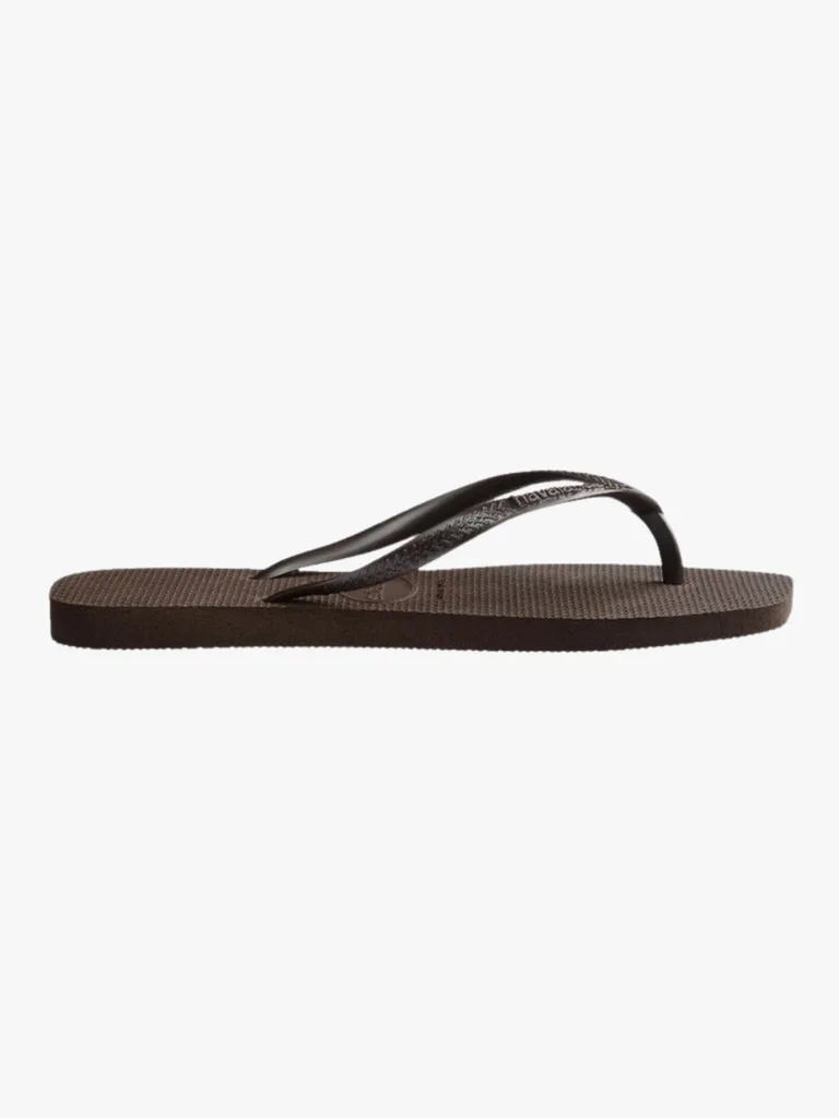 brown havaianas slim thongs