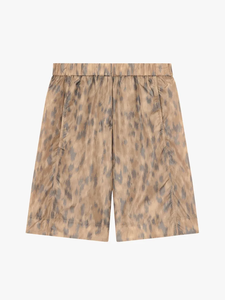Ganni Shorts in printed nylon