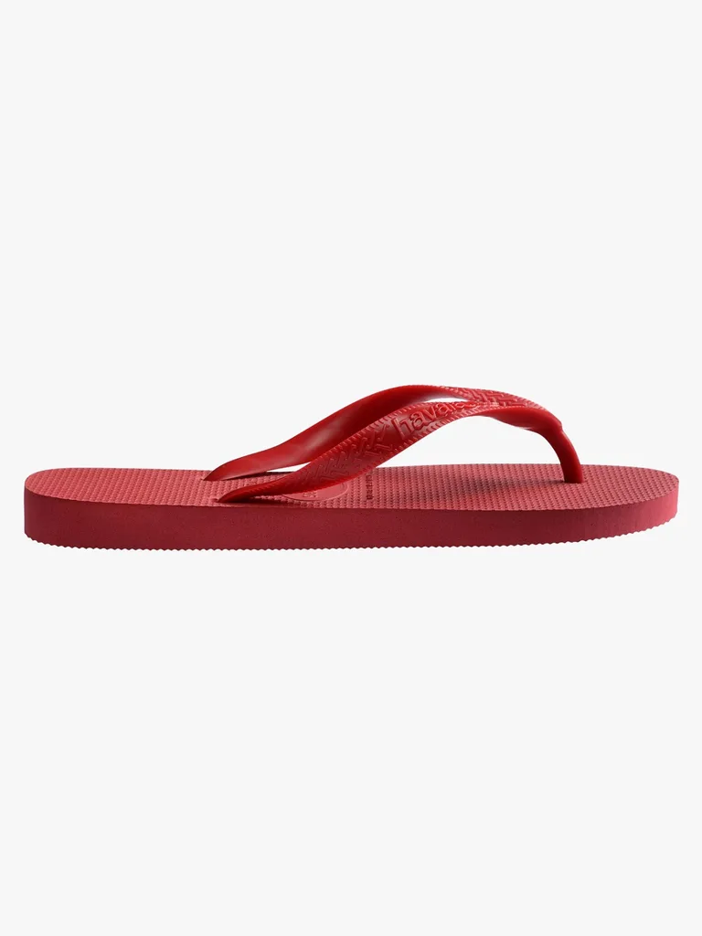 Ruby red thongs by Havaianas