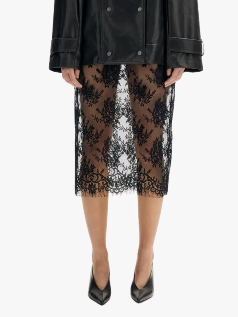 Nice black lace skirt Australia
