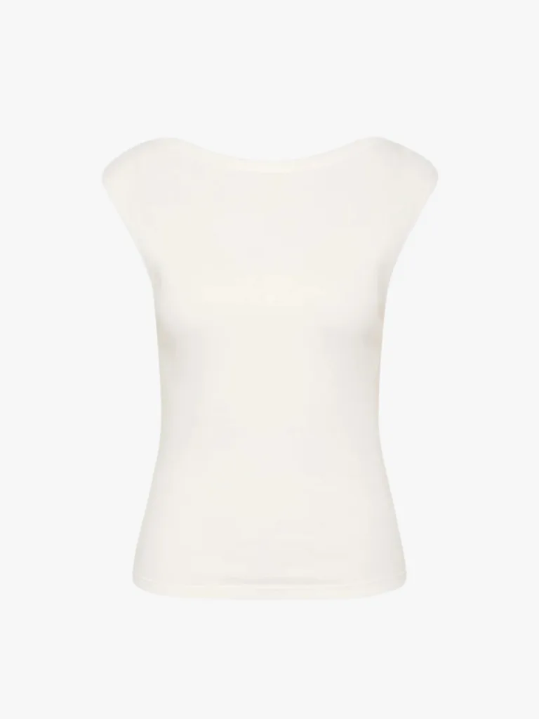 St Agni boat neck top