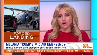 Melania Trump’s mid air emergency