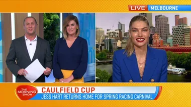 Jess Hart speaks to The Morning Show about Spring Racing Carnival