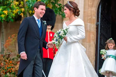 Princess Eugenie’s Reception Dress Is Even More Gorgeous From The Back