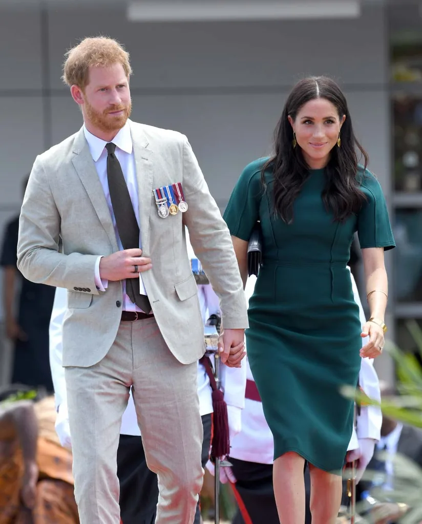 Meghan Markle and Prince Harry in Fiji