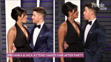 Nick Jonas Gushes Wife Priyanka Chopra ‘Makes Me Smile’ as Couple Hits Oscars Afterparty