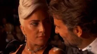 WATCH: The moment between Lady Gaga and Bradley Cooper at the Oscars everyone is talking about!