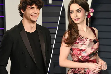 Noah Centineo And Lily Collins All But Confirm Romance At Oscars After-Party