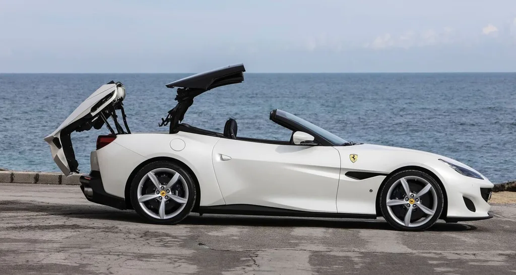 Ferrari Portofino's peak magic trick