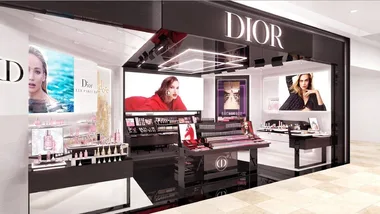 Dior Unveils New Perfume And Make-Up Boutique In Parramatta Shopping Centre