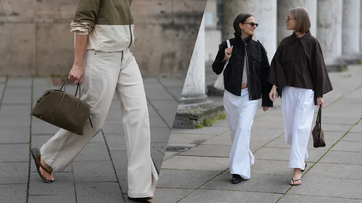 white jeans women