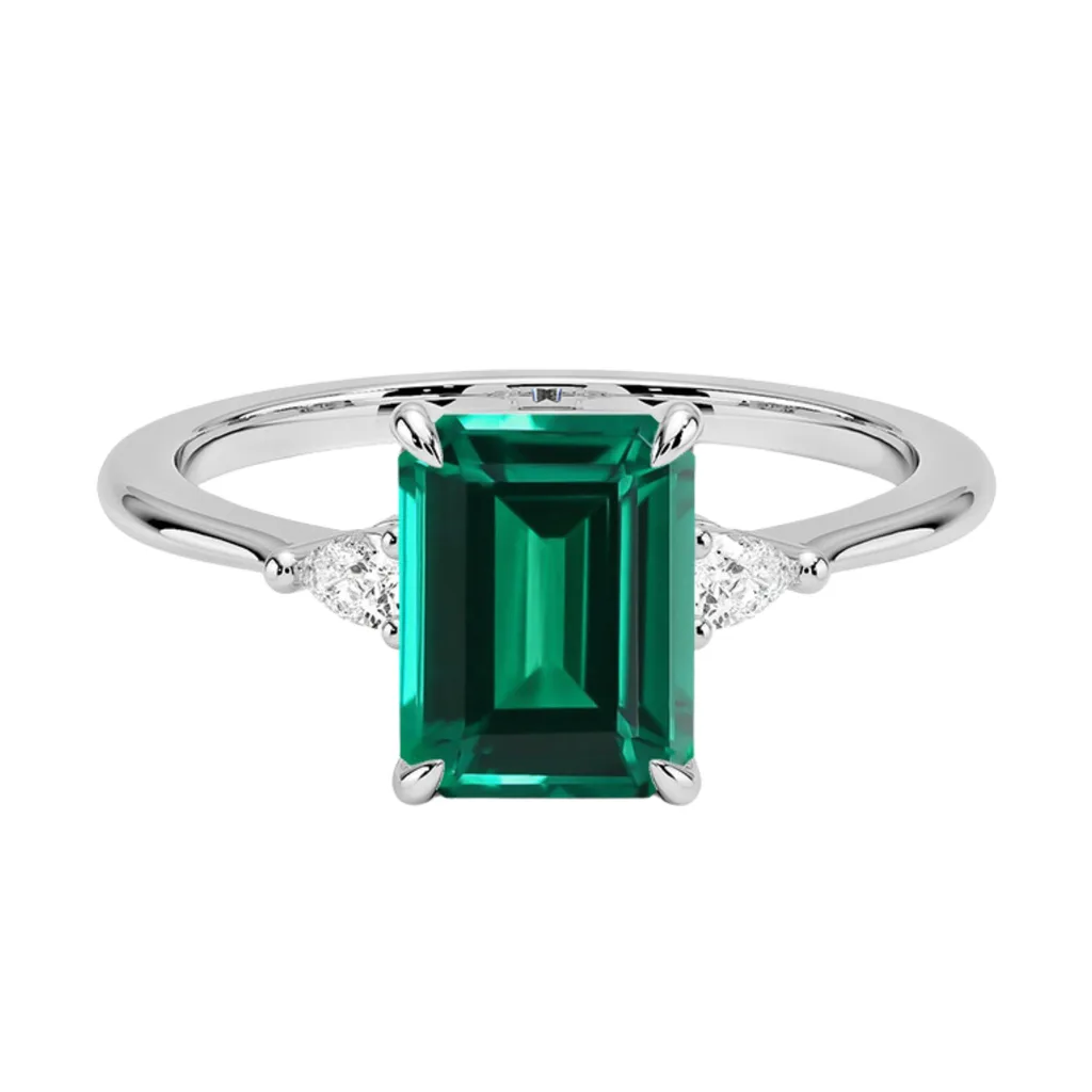 emerald engagement rings
