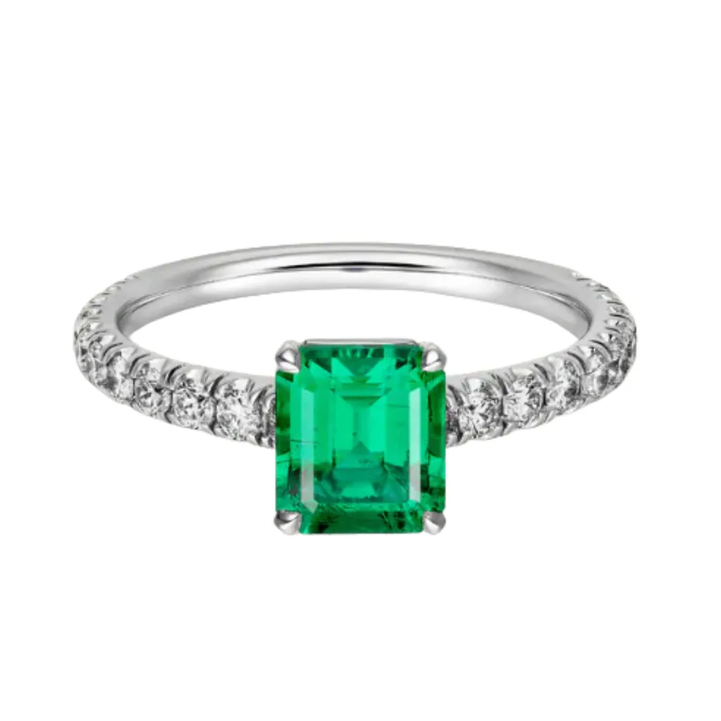 emerald engagement rings