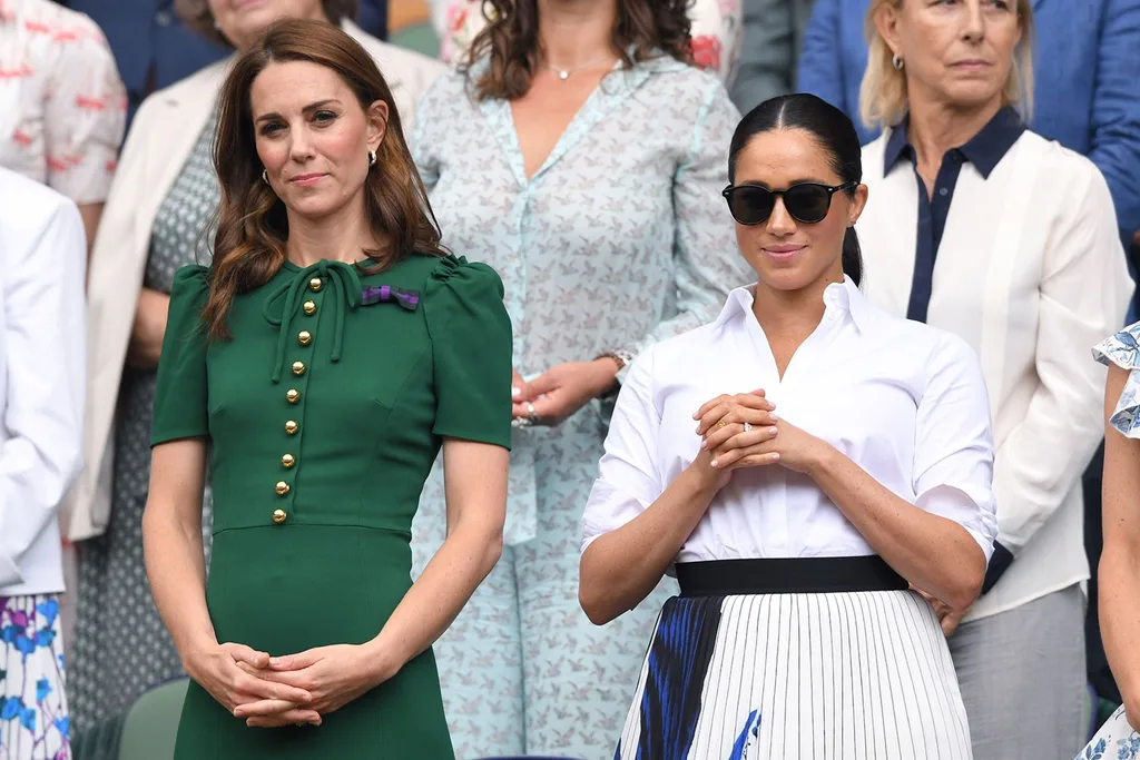 Kate Middleton & Meghan Markle at Wimbledon 2019