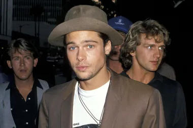 Before Brad Pitt Was Famous He Starred In A Pringles Ad (Shirtless, Of Course!)