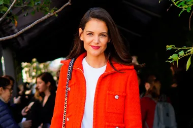 Katie Holmes Just Debuted The Next Denim Trend