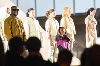 North West Made Her Rap Debut At Yeezy’s Paris Fashion Show